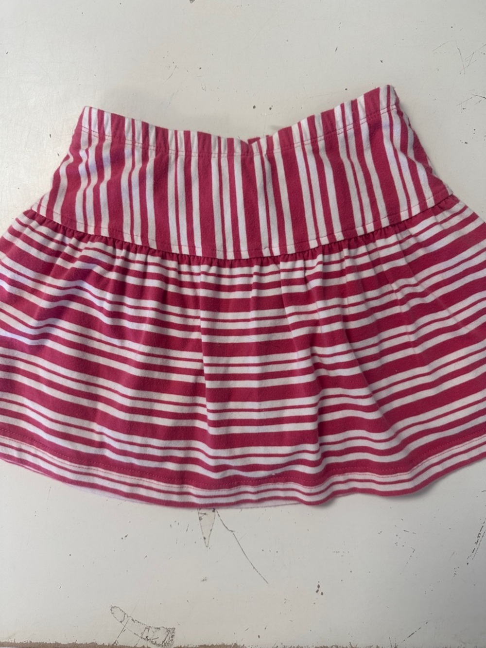 Hanna Andersson Striped Twirl Skirt Shorts 5 110